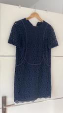 Robe zara bleu marine