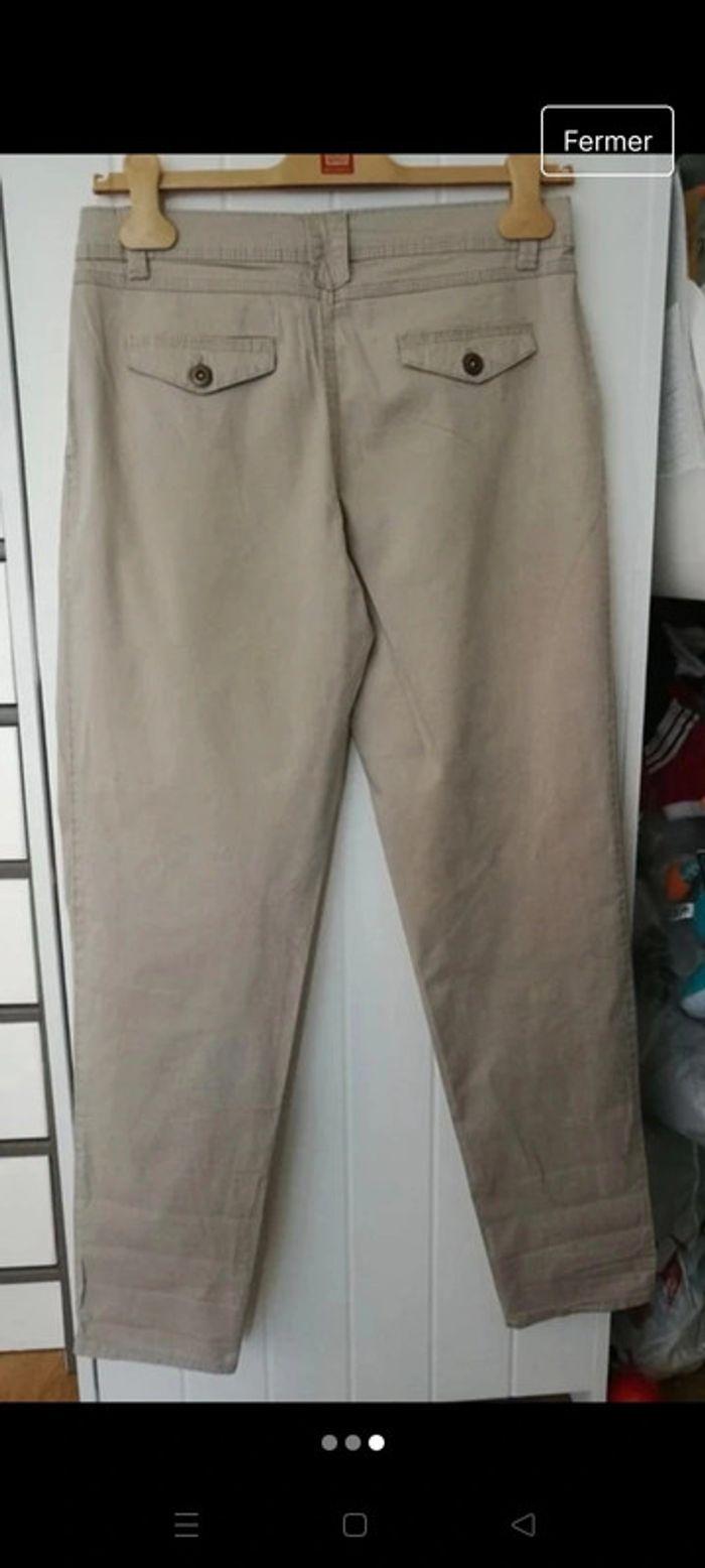 Pantalon beige - photo numéro 3