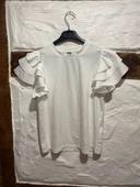 t shirt shein blanc