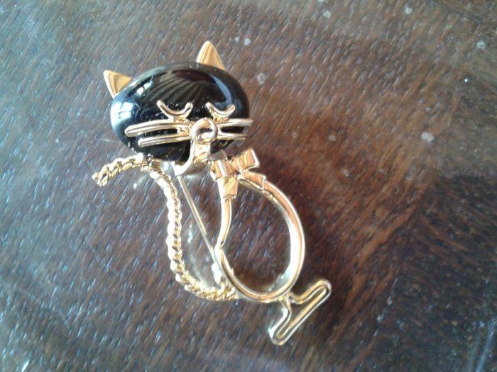 Broche chat tbe - photo numéro 1