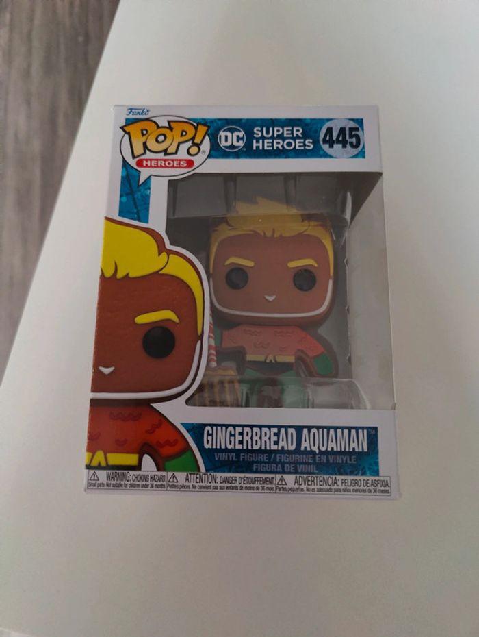 Pop Gingerbread Aquaman 445 neuf - photo numéro 4