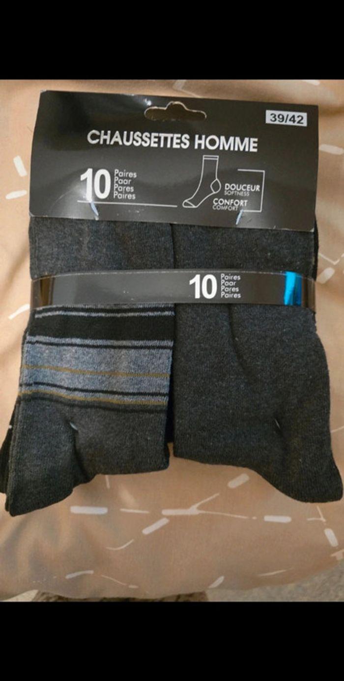 Lot de 10 paires de chaussettes neuve - photo numéro 2