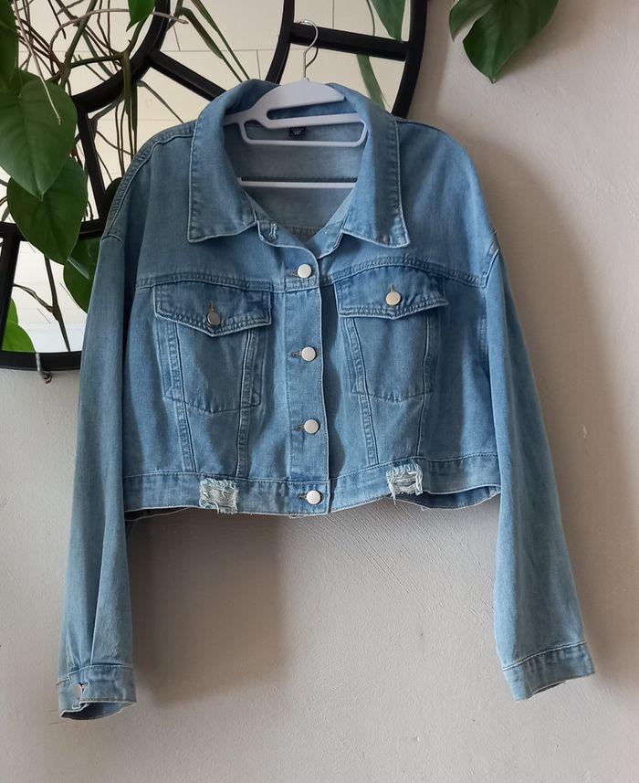 Veste en jeans courte - photo numéro 1