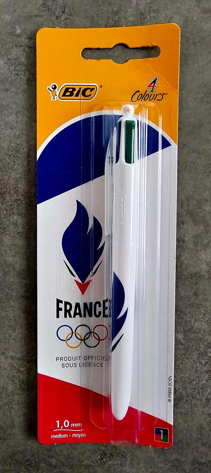 2 Stylos Bic 4 couleurs JO Paris 2024 - photo numéro 5