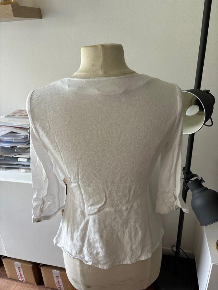 Blouse blanche Sud Express - photo numéro 3