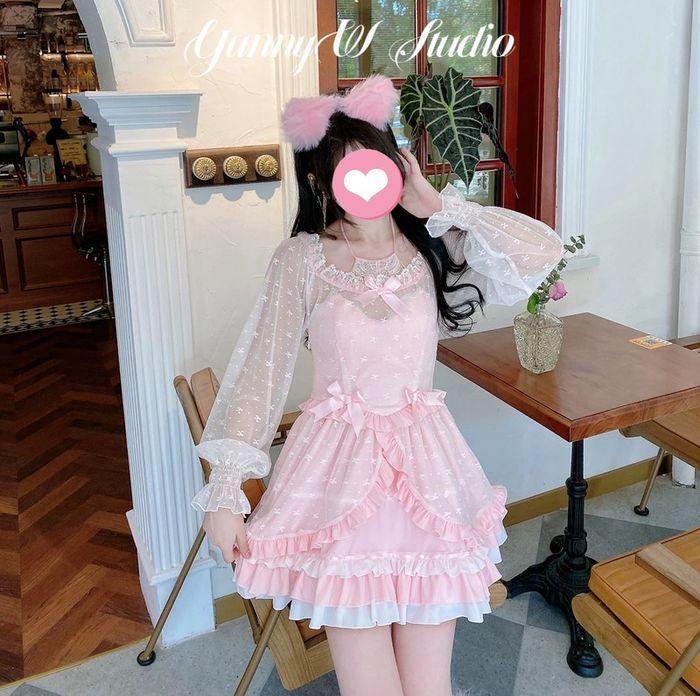 Dress Robe Pink Barbie Cute Kawaii Manga Anime Cosplay Lolita - photo numéro 13