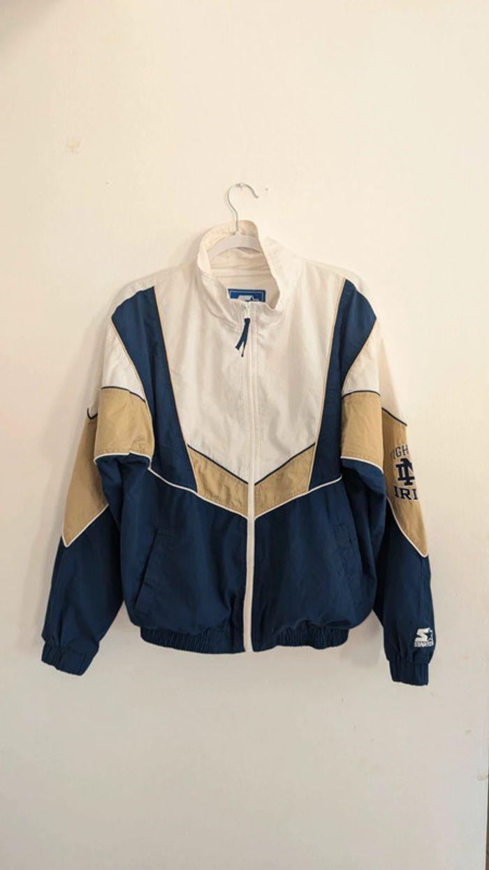 Veste Vintage Starter Notre Dame Fighting Irish Jacket - photo numéro 2