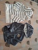 Lot de 2 vestes zippé