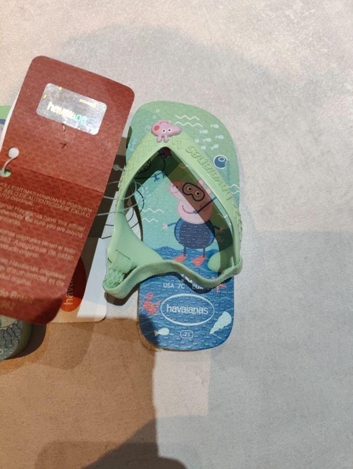 Tongs havaianas Peppa PIG 🐷 neuve - photo numéro 2