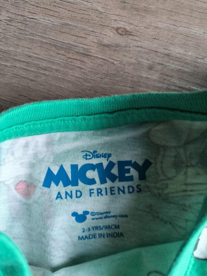 T-shirt mickey et ses amis 3 ans - photo numéro 3