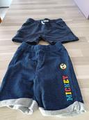 2 shorts garçons taille 18 mois