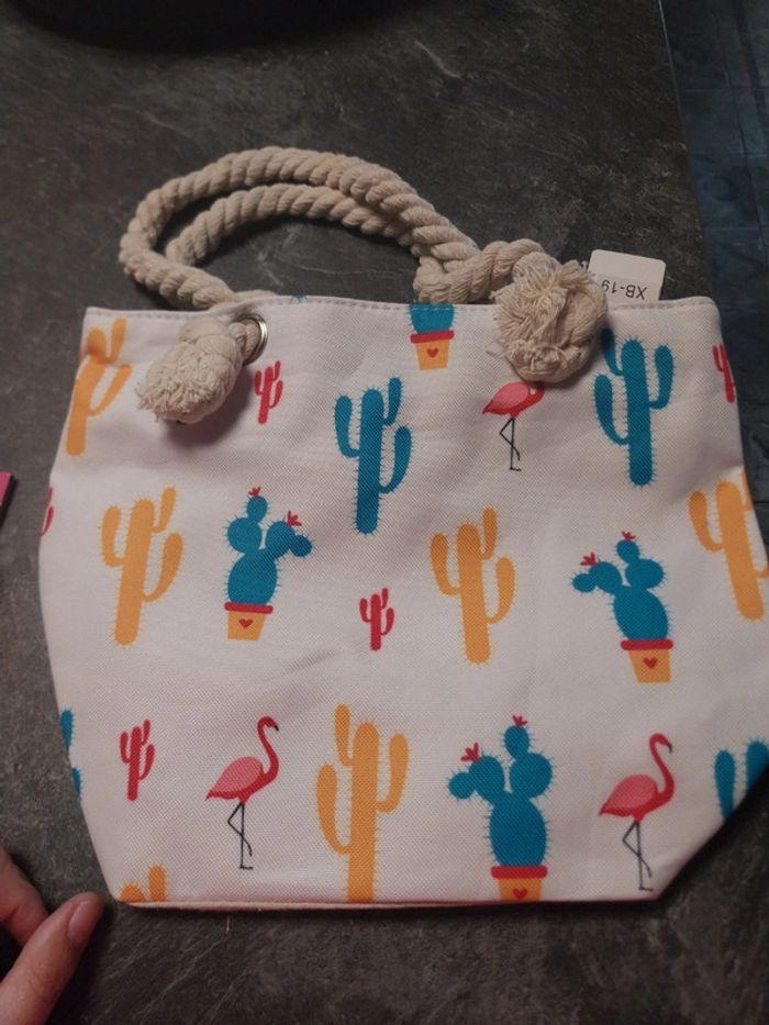 Sac petite fille cactus neuf