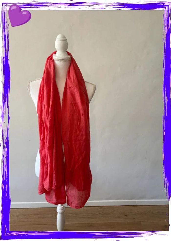 Foulard rose - photo numéro 2