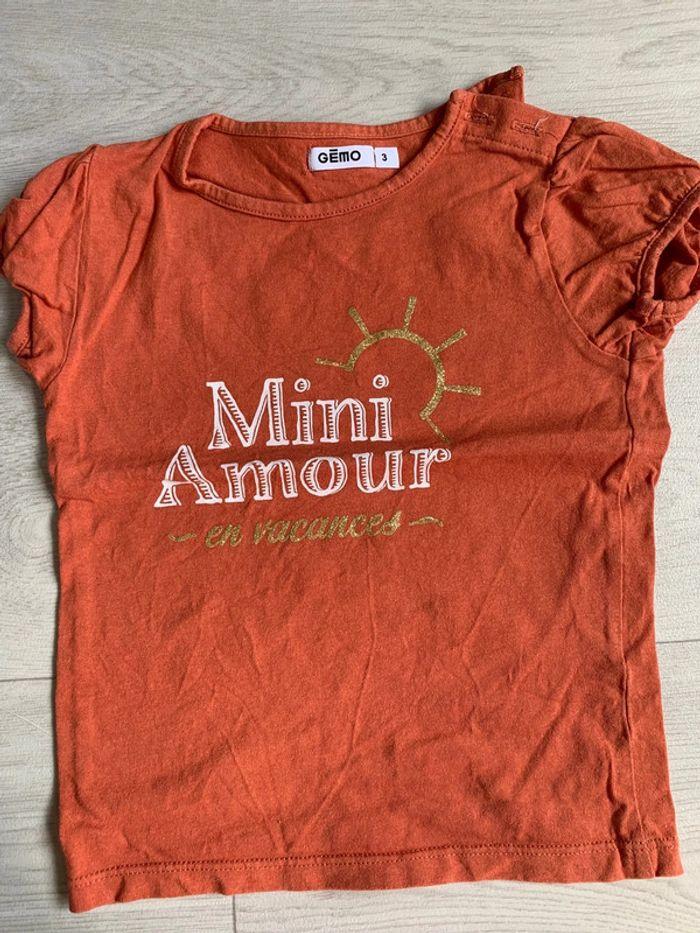 T-shirt Gemo orange