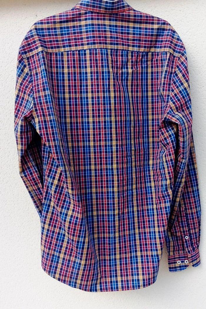 Chemise manches longues à carreaux multicolores Polo Club taille M - photo numéro 8