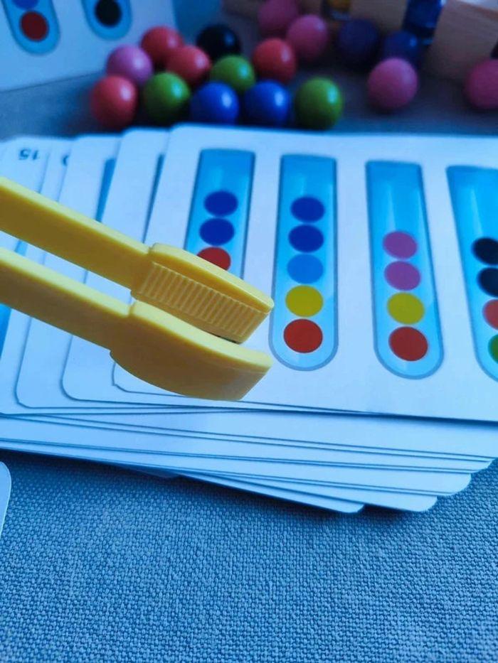 Jouets de classification des couleurs pour enfants Montessori - photo numéro 6