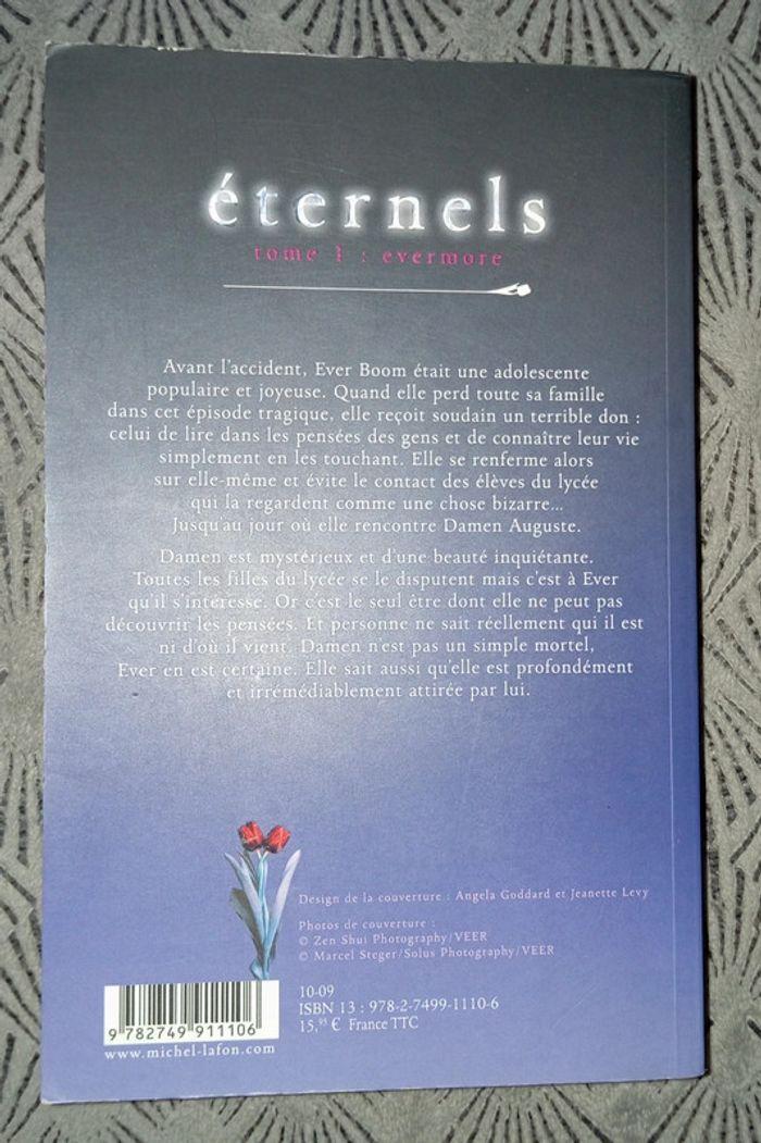 Roman ''eternels'' tome 1 - photo numéro 3