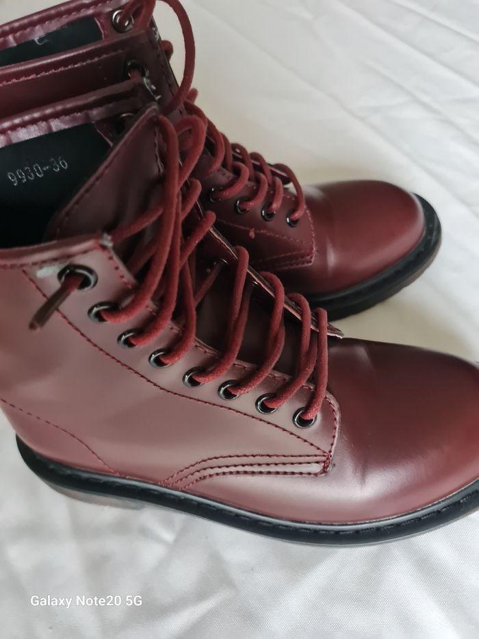 Botte bordeaux taille 36 - photo numéro 9