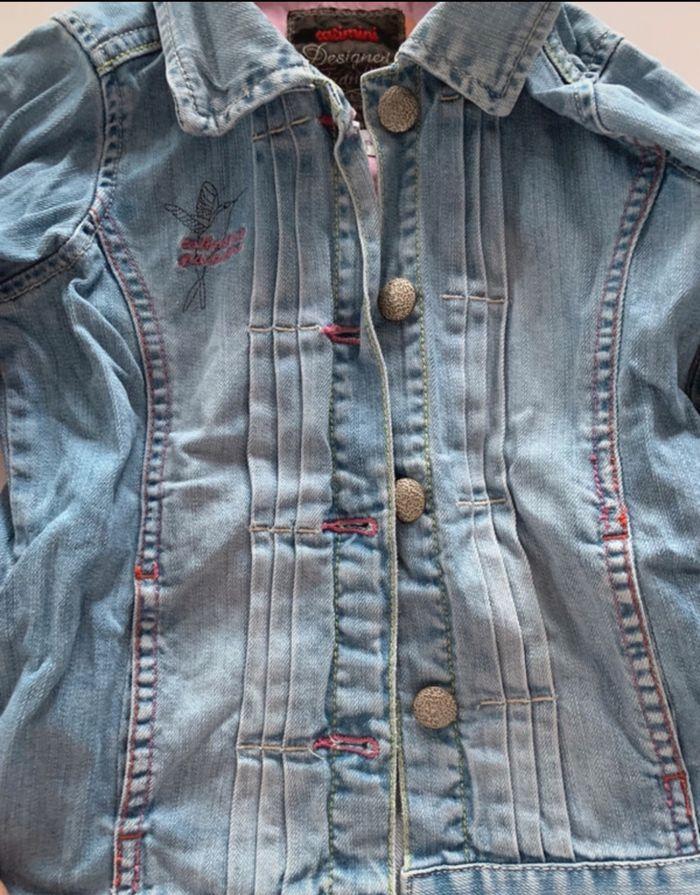 Veste en jeans Catimini 4ans - photo numéro 4