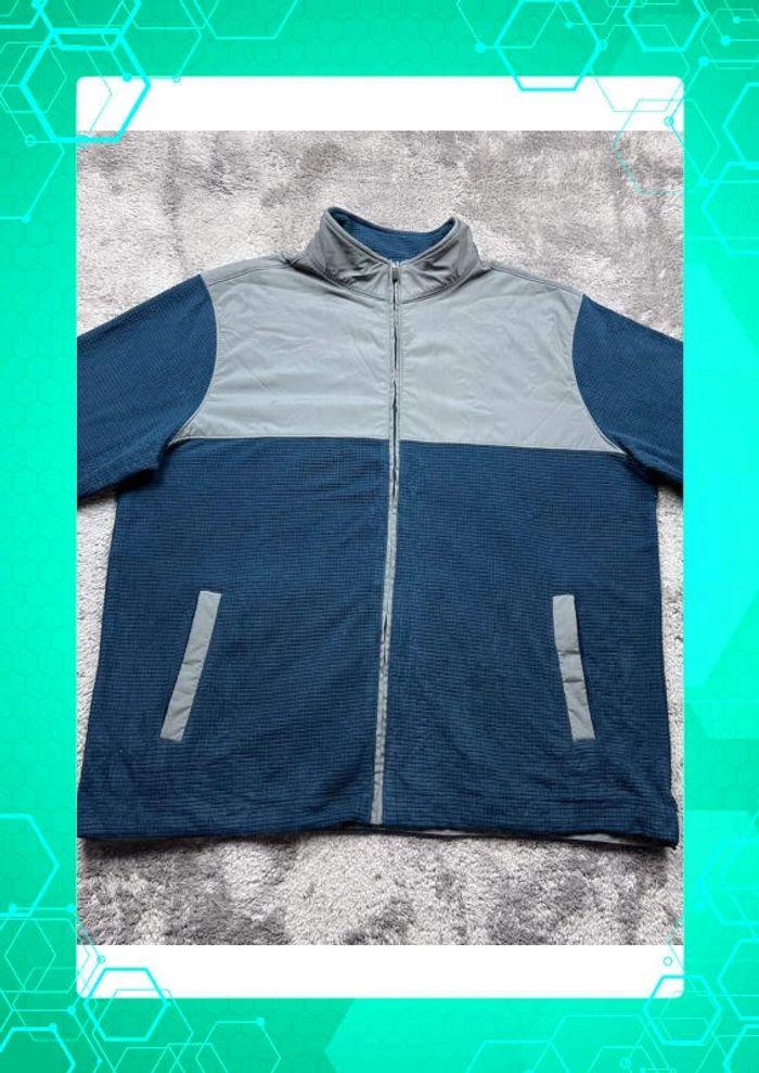 👕 Veste champion Bleu Marine et gris  Taille XL 👕 - photo numéro 6