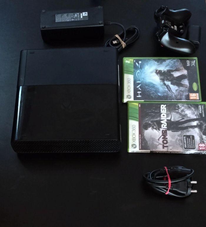 😍Xbox 360 slim E en boite édition halo 4 avec jeux d origine - photo numéro 16