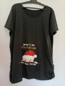 T-shirt grossesse noël