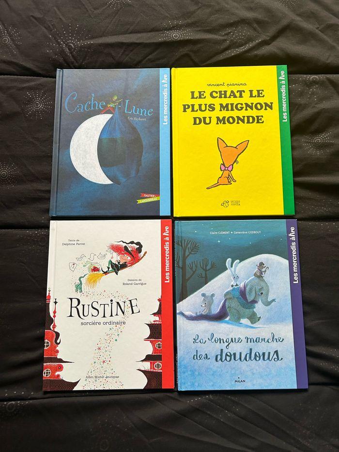 Lot de 4 livres mcdo les mercredis à lire - photo numéro 1