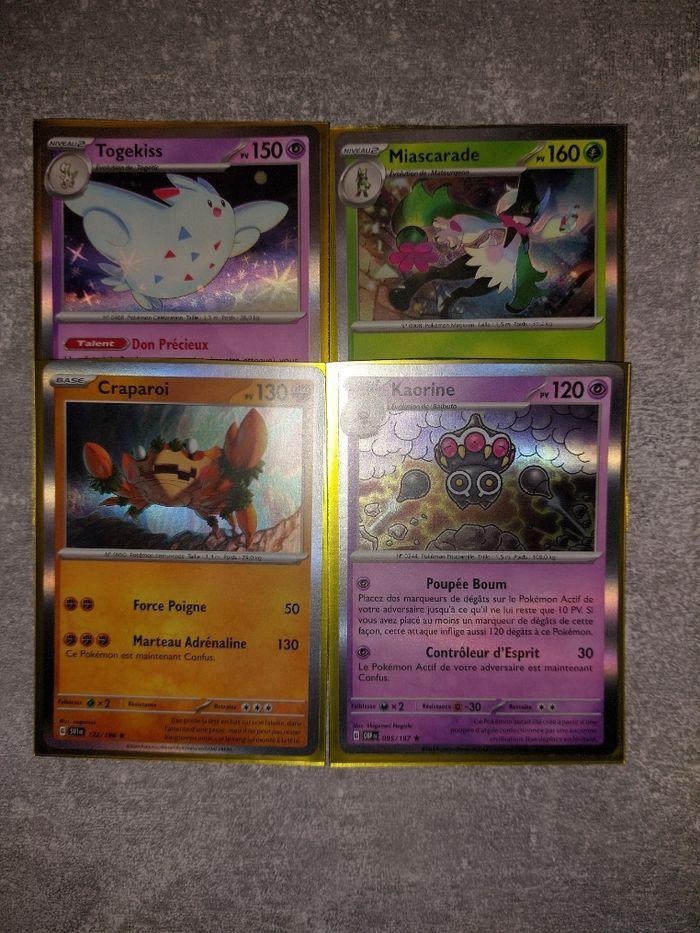 Carte pokemon lot cartes pokemon holographiques