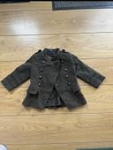 Veste Zara gris taille 3 ans / 98 cm