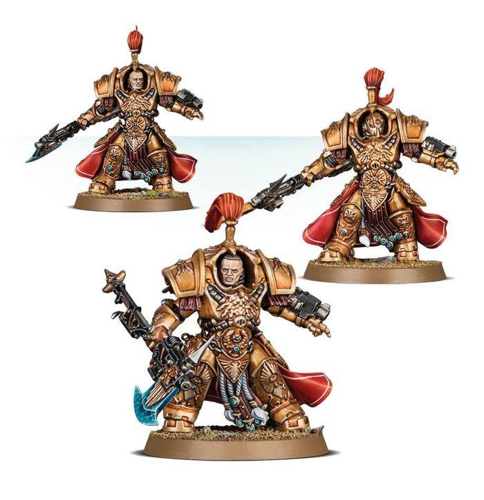 3x Allarus Custodians / Custodiens Allarus - Adeptus Custodes - photo numéro 2