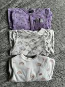 Lot de 3 pyjamas