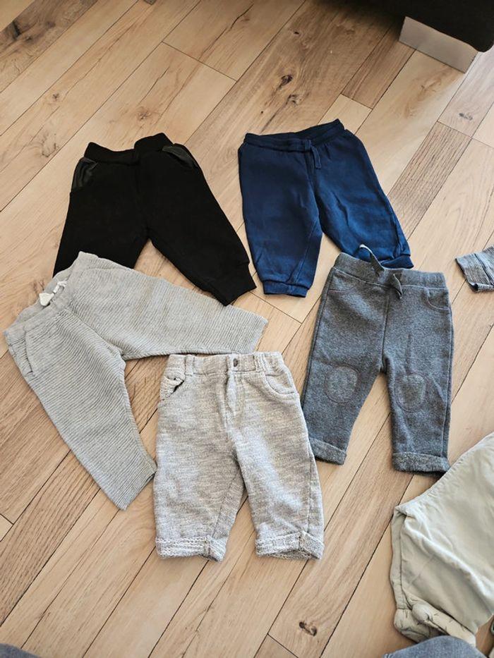 Lot 6 mois pantalons, pulls, gilets - photo numéro 7