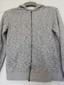 Sweat zippé gris kiabi 12 ans