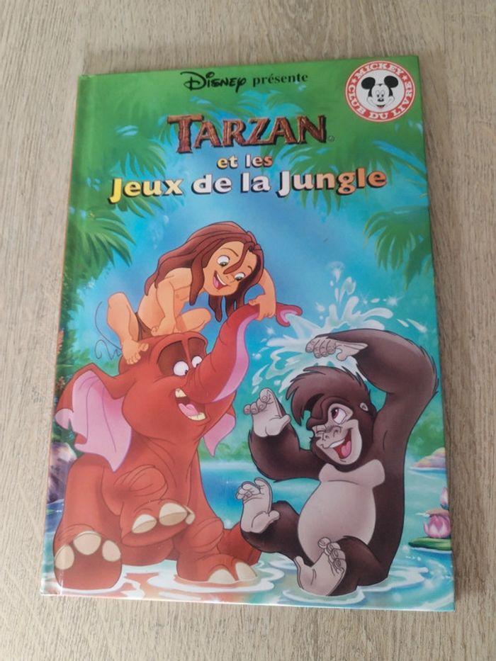 Livre Disney, Tarzan et les jeux de la jungle - photo numéro 1