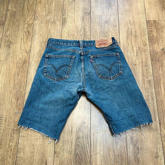 Short long Lévis vintage bermuda baggy taille 36 - photo numéro 2