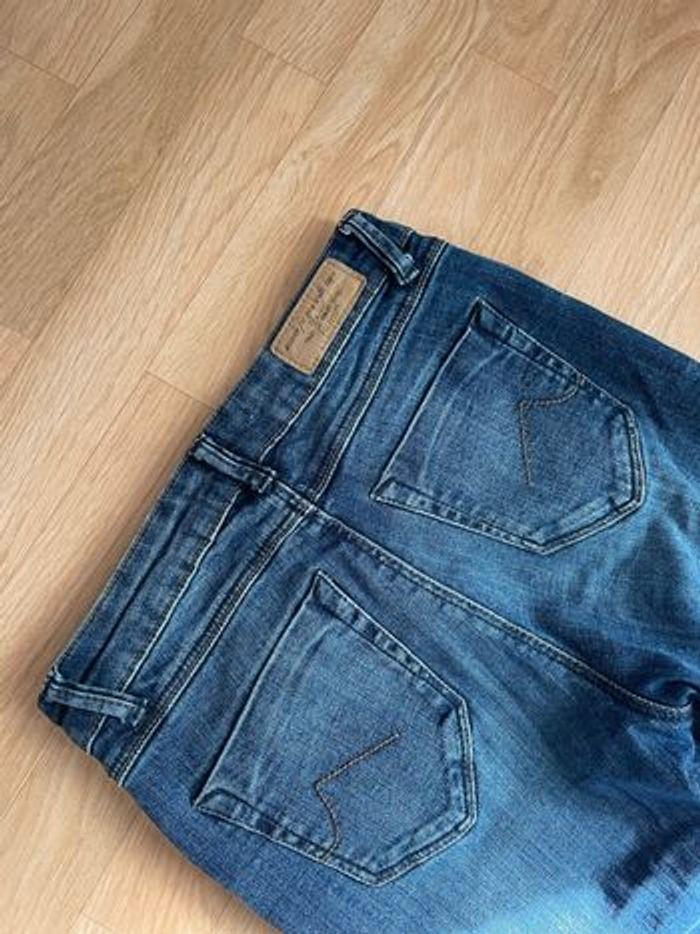 Jean skinny bleu marine Clock House taille XS/34 - photo numéro 5