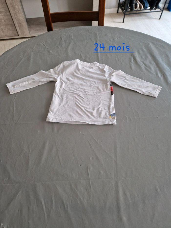 Tee shirt longue manche 24 mois - photo numéro 2