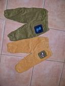 Lot 2 pantalons chauds