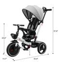 Vélo Poussette tricycle pour bébé de 18 à 60 mois utilisé 1 semaine