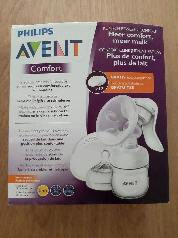 Tire-lait manuel Avent et cotons d'allaitement Medela - photo numéro 2