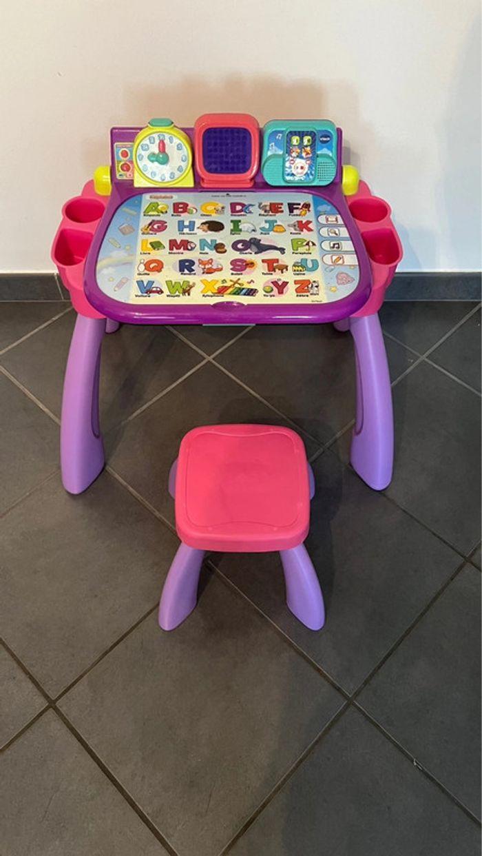 VTECH magi bureau interactif 3 en 1 complet parfait état - photo numéro 1