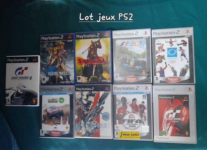 Lot jeux PS2 - photo numéro 1