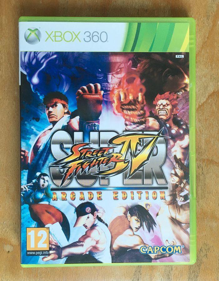 Lot Super Street Fighter IV Arcade Edition + Street Fighter X Tekken sur Xbox 360 - photo numéro 2