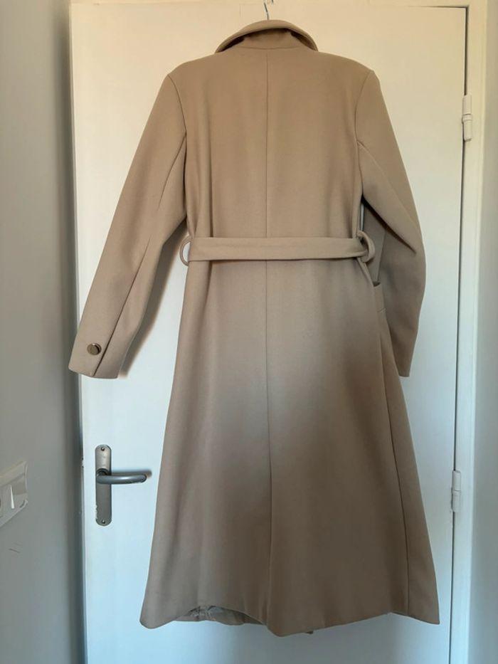 Manteau long ceinturé femme neuf S - photo numéro 4