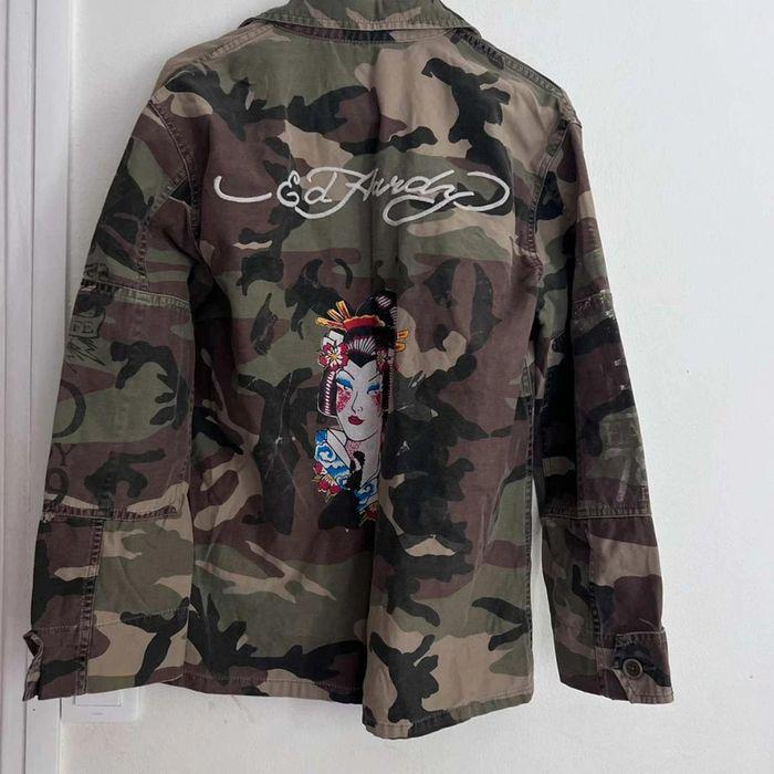 Veste  ed  hardy style militaire - photo numéro 5