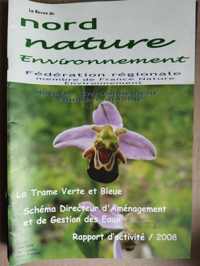 Lot de 9 revues Nord Nature Environnement - photo numéro 4