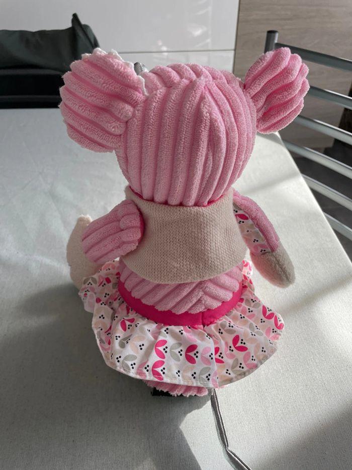 Peluche Deglingos Ratita rose - photo numéro 3