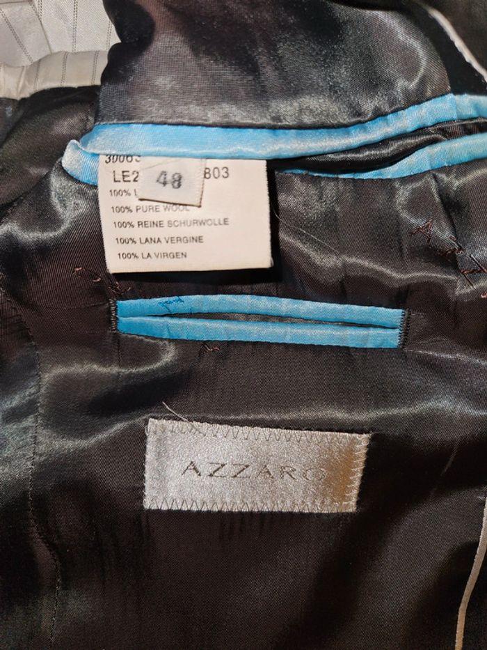 Veste de costume azzaro taille 48 - photo numéro 3