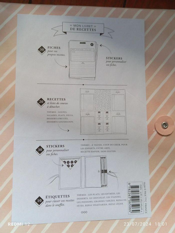 Mon livret de recettes - photo numéro 3