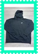 👕 Sweat à capuche Nike logo brodé Noir Taille L 👕